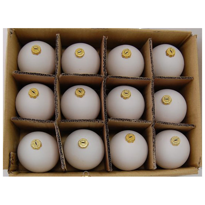 Xmas Tree Bauble - Large Ball (Carton Of 12)