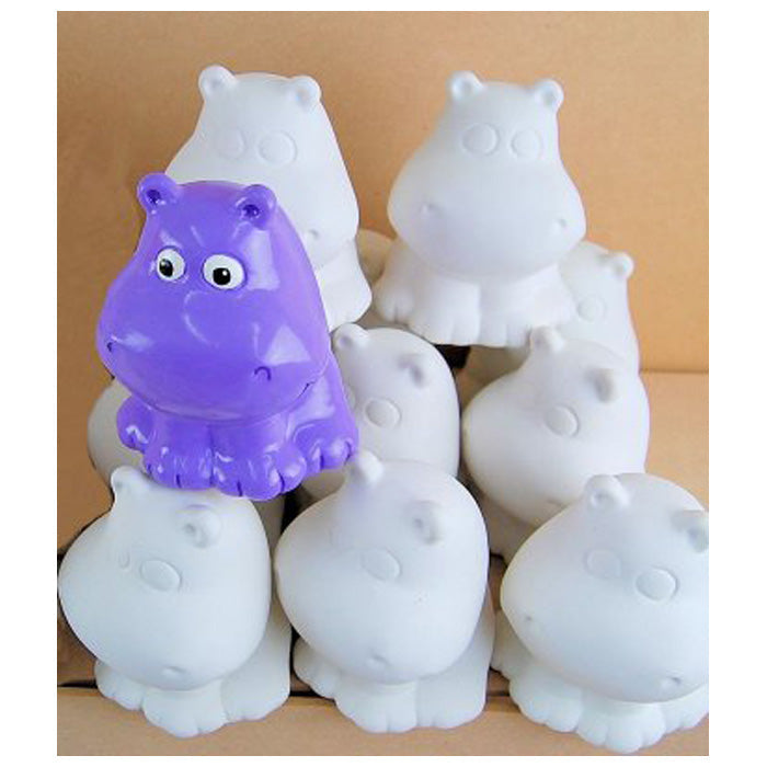 Country Love Crafts Party Time Hippo (Carton Of 12)