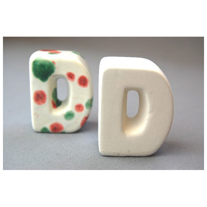 3d Letter D 4.5cm (pack Of 6)