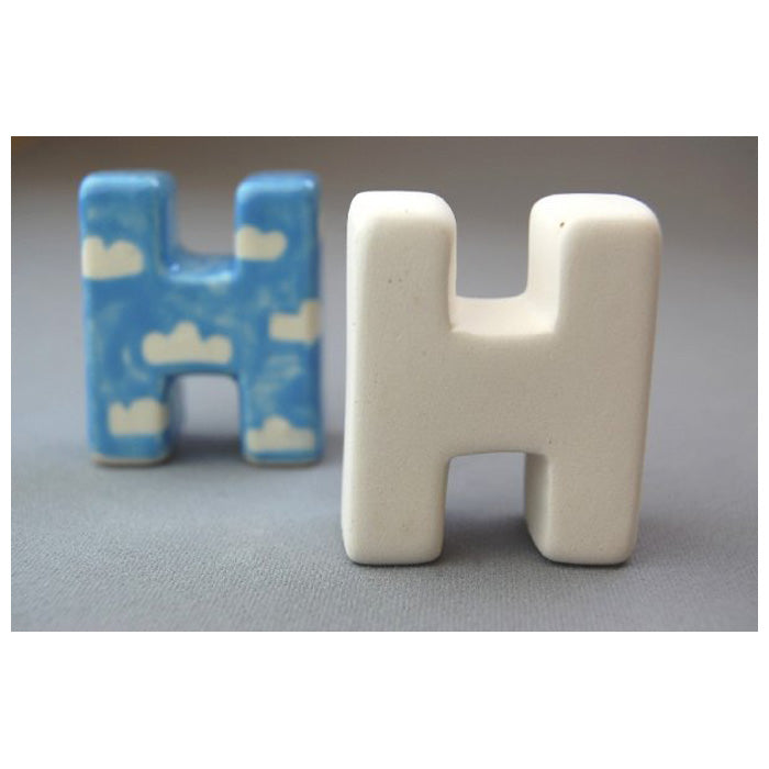 3d Letter H 4.5cm (pack Of 6)