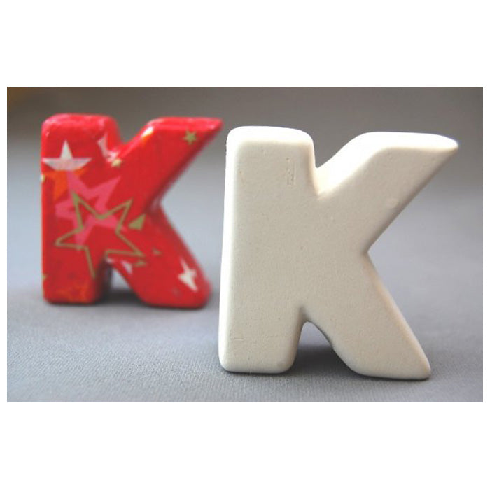 3d Letter K 4.5cm (pack Of 6)