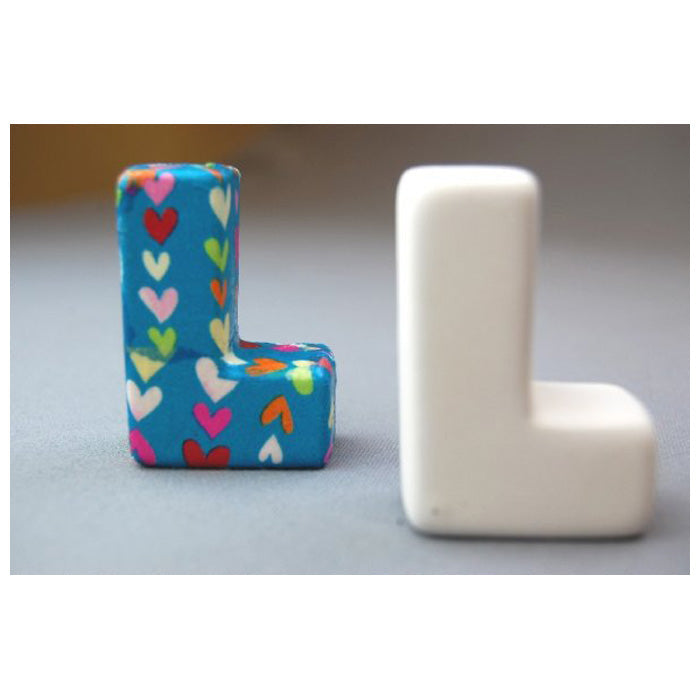 3d Letter L 4.5cm (pack Of 6)