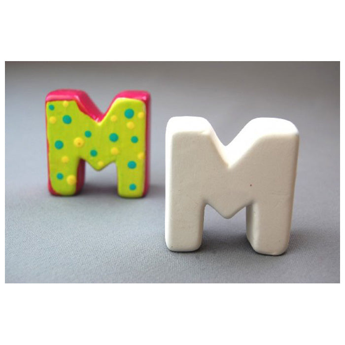 3d Letter M 4.5cm (pack Of 6)