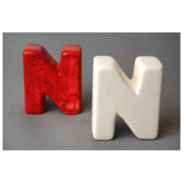 3d Letter N 4.5cm (pack Of 6)