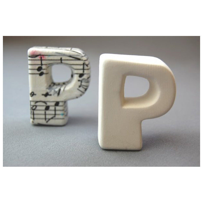 3d Letter P 4.5cm (pack Of 6)