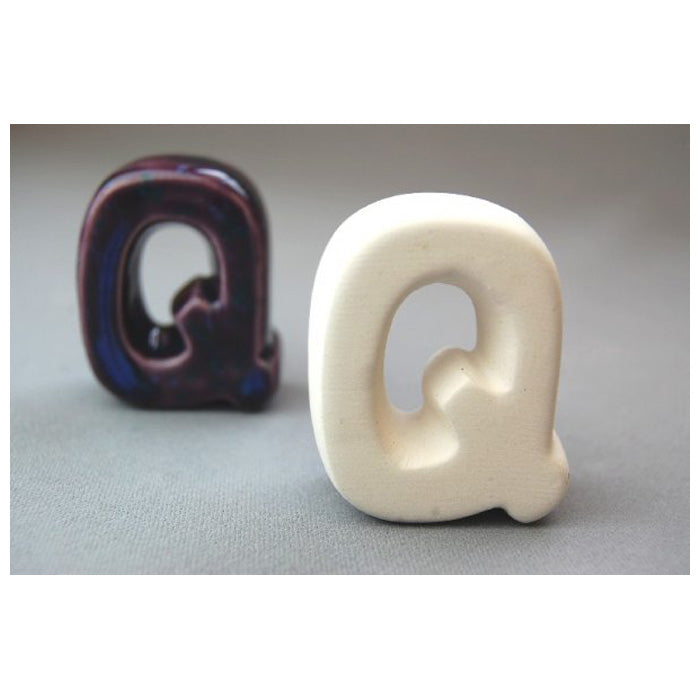 3d Letter Q 4.5cm (pack Of 6)