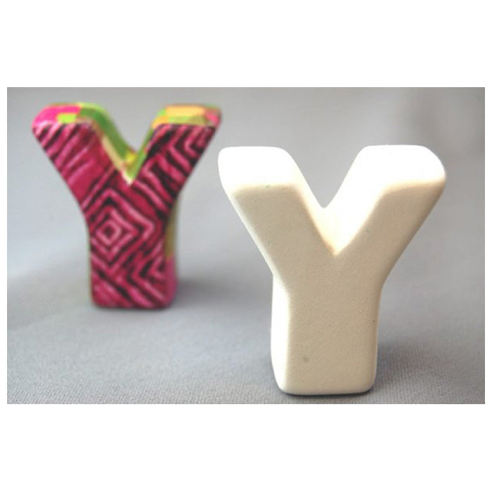 3d Letter Y 4.5cm (pack Of 6)