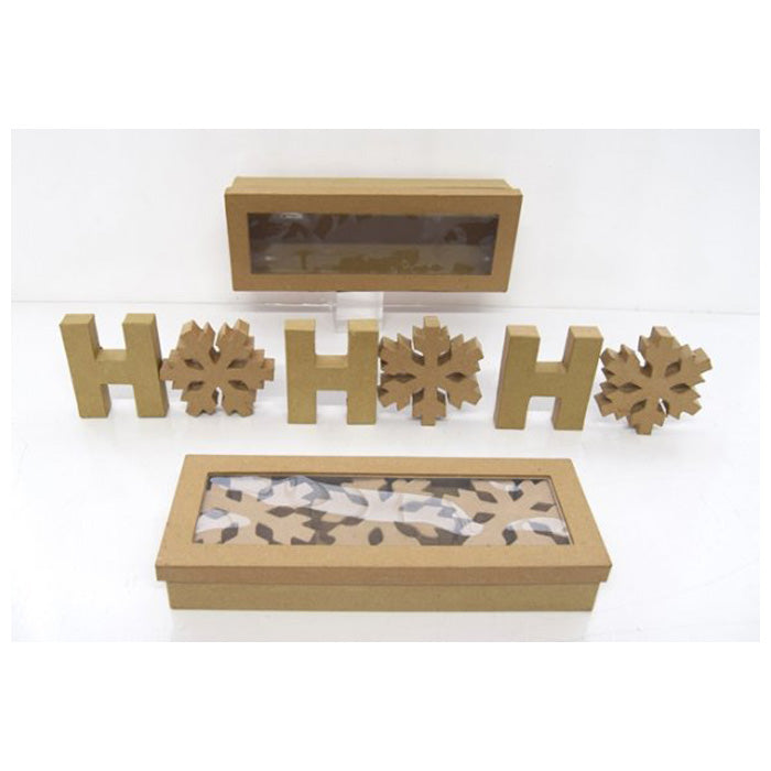 Hohoho Snowflake Letter Kit Pack Of 6