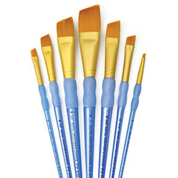 Royal Brush Company Crafters Choice 7 Pc Gt Angular Set 3 Pack