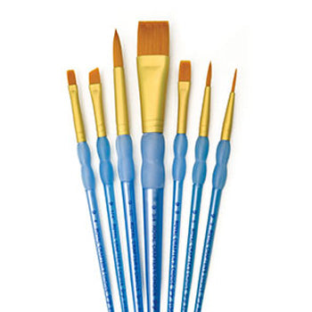 Royal Brush Company 7 Pc Gt Flat Variety Set 3 Pack