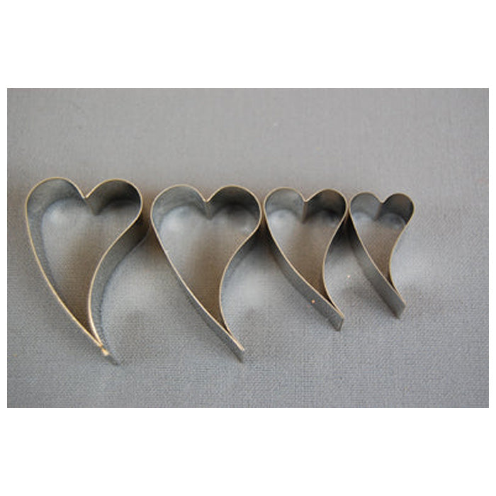 Kit Box Cutter Set - Curved Hearts ( 4