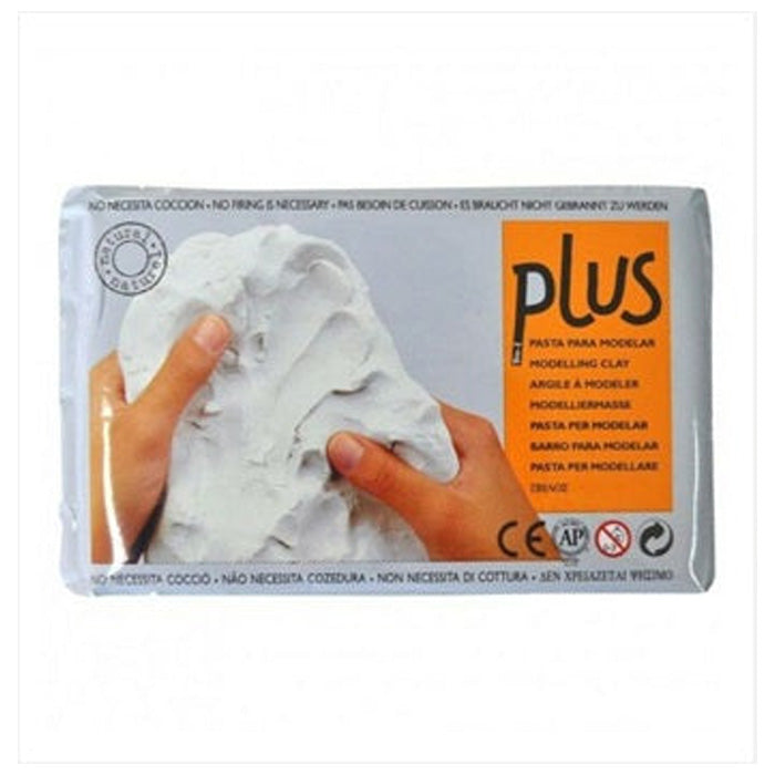 Plus Air Drying Clay - White 1kg