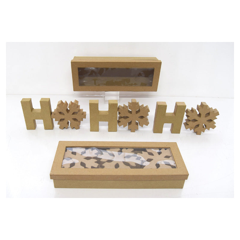 Hohoho Snowflake Letter Kit-single