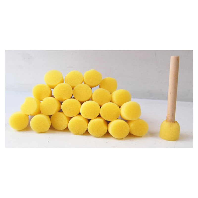 Country Love Crafts Sponge Dabber 2cm Value Pack (pack Of 50)