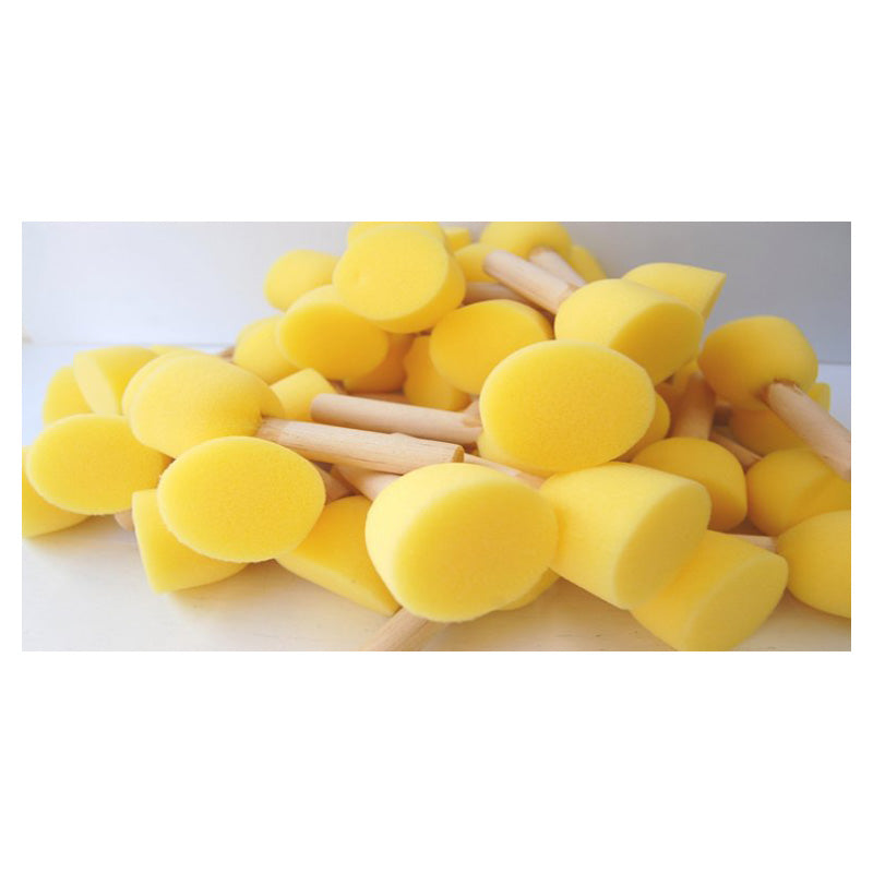 Country Love Crafts Sponge Dabber 4cm Value Pack (pack Of 50)