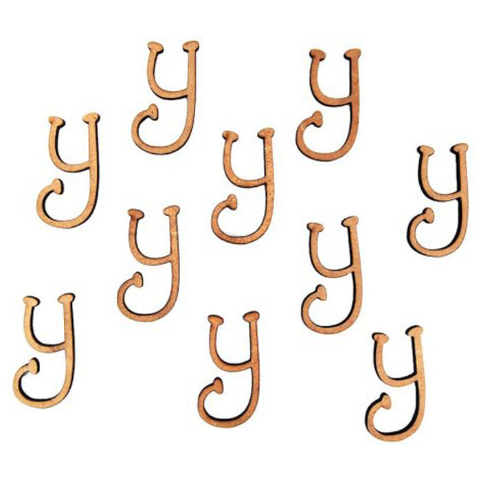 Yart Factory Mdf Letter Y (28mm) Pk 10