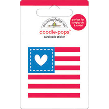 Doodlebug Designs Doodle-pops Red, White & Blue