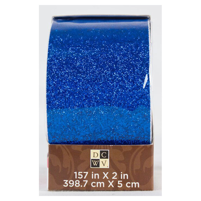 Die Cuts With A View Solid Marine Blue Glitter