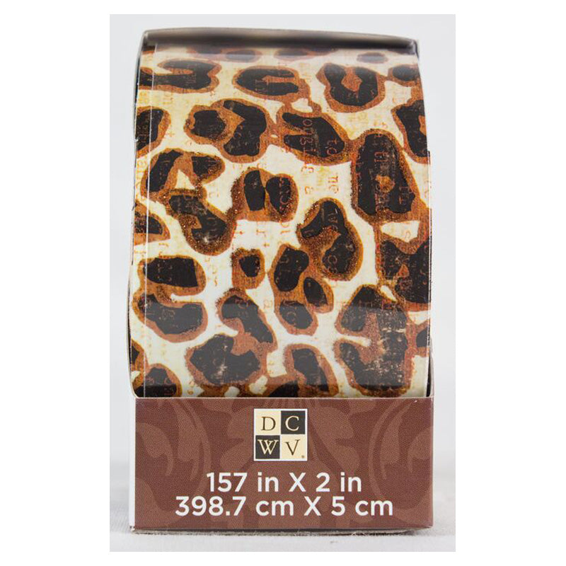 Die Cuts With A View Home Craft Trim Cheetah Pattern