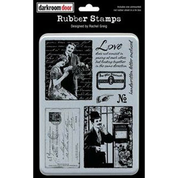 Darkroom Door Rubber Stamp Sets Love Letter