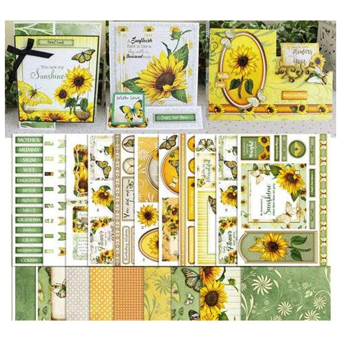 Debbi Moore Designs Sunflower Dreams Cardmaking Kit With Forever Code