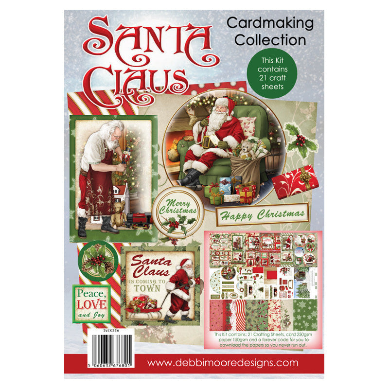 Debbi Moore Designs Santa Claus Cardmaking Kit With Forever Code