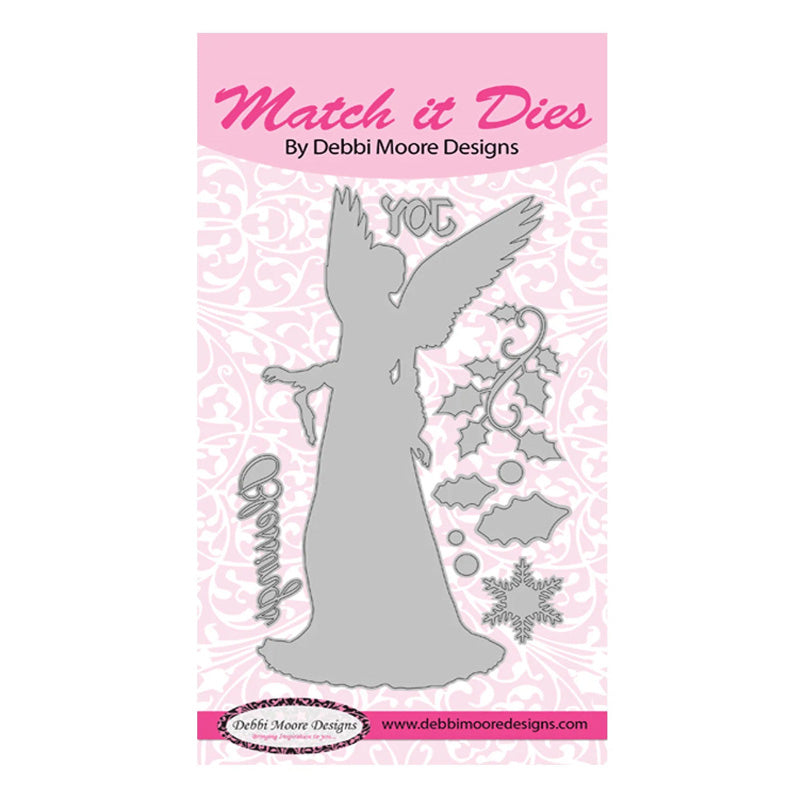 Debbi Moore Designs Match It Die - Angels Set 1