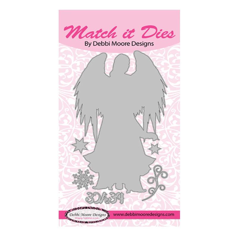 Debbi Moore Designs Match It Die - Angels Set 3