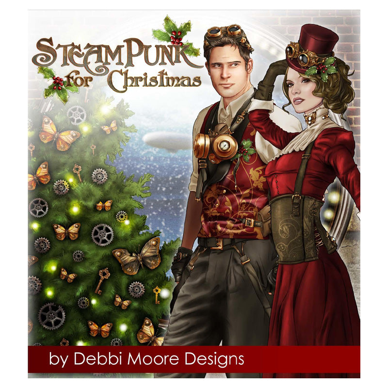 Debbi Moore Designs Steam Punk Christmas Collection Usb Key