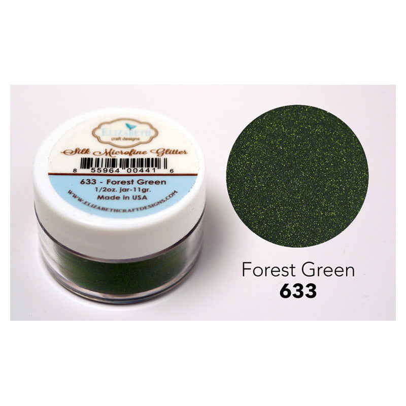 Elizabeth Craft Designs Forest Green Glitter