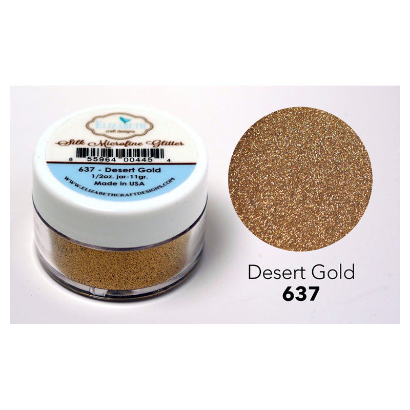 Elizabeth Craft Designs Desert Gold Silk Microfine Glitter