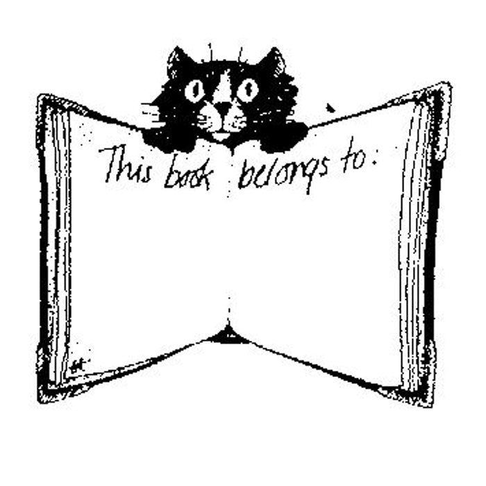 Pussycat Bookplate