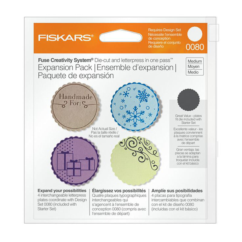 Fiskars Exp Pack Scalloped Circle (4)