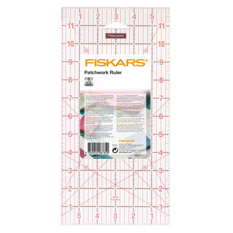 Fiskars Acrylic Ruler 6 X 12"