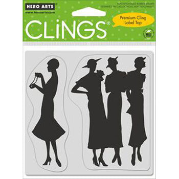 Hero Arts Silhouette Women (2) - Clings