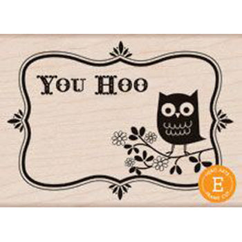 Hero Arts You Hoo - Wood Mounted Stamps