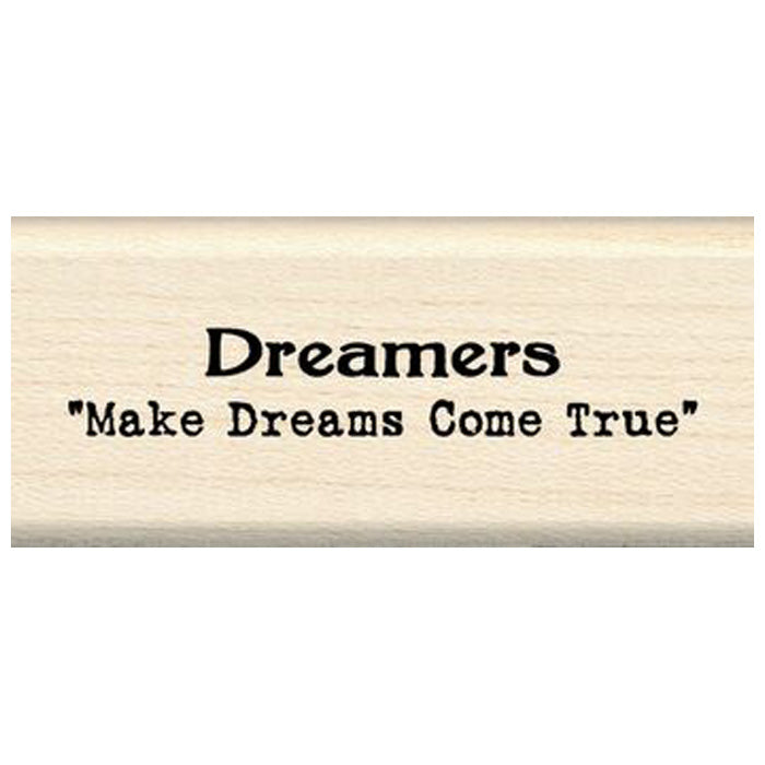 K&Company Dreamers Wood Mounted Stamp