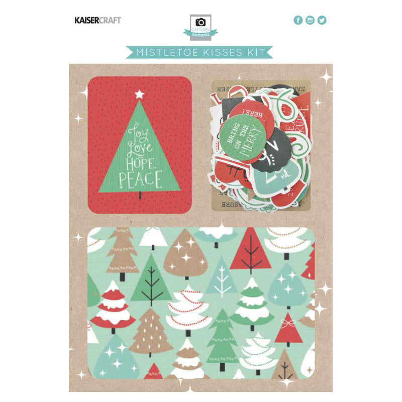 Kaisercraft Mistletoe Kisses Kit