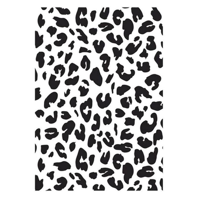 Kaisercraft Embossing Folder 106x150mm Leopard