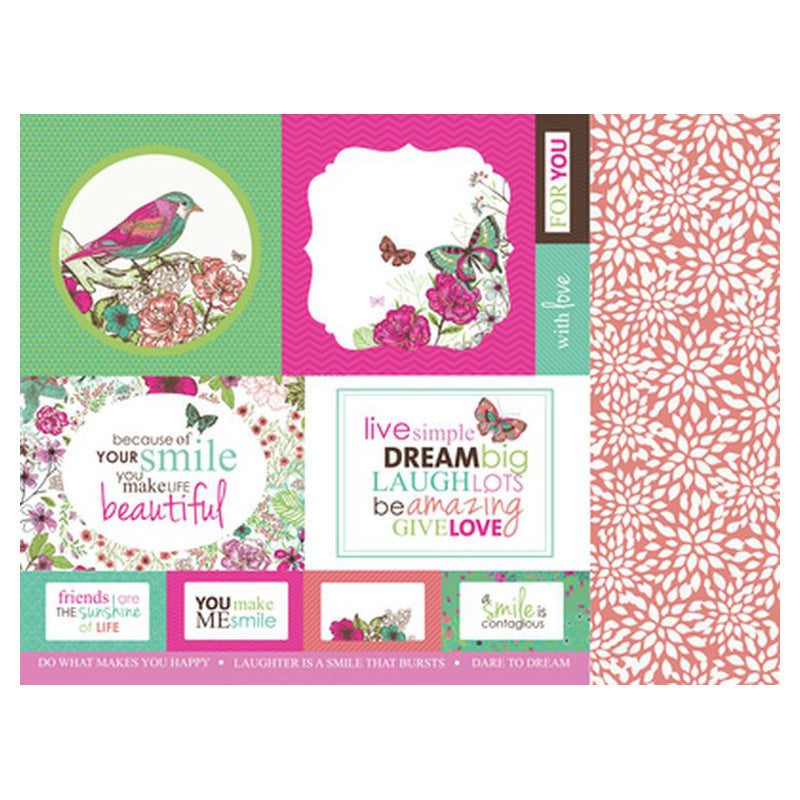 Kaisercraft Scrapbook Paper - Confidante Packs Of 10 Sheets