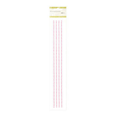 Kaisercraft Rhinestone Strips - Pink