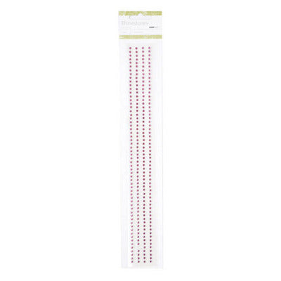 Kaisercraft Rhinestone Strips - Hot Pink