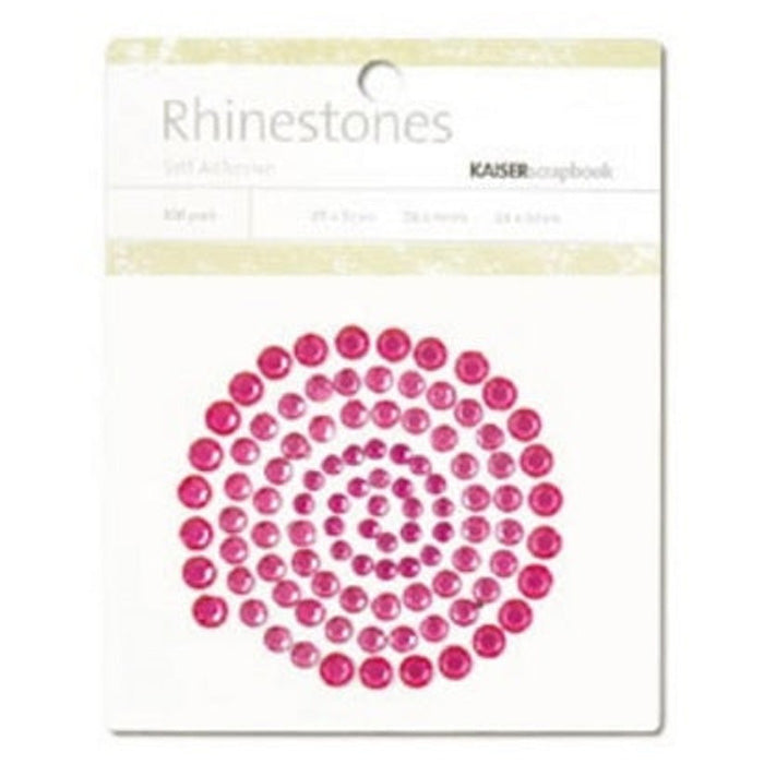 Kaisercraft Rhinestones - Hot Pink