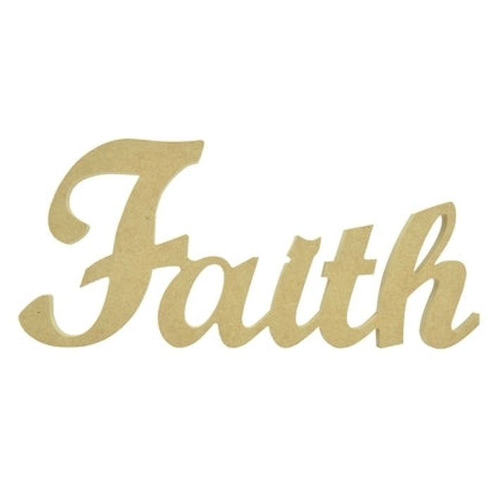 Kaisercraft Script Words - Faith