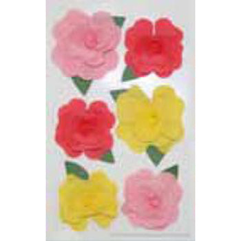 Martha Stewart Crafts Rose Stickers