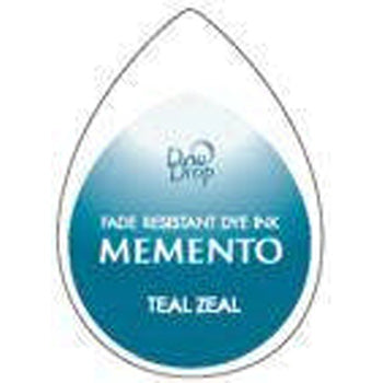 Tsukineko Teal Zeal Memento Dew Drop Pad