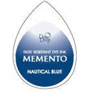 Tsukineko Nautical Blue Memento Dew Drop Pad