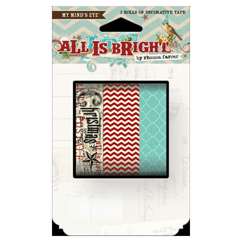 My Minds Eye All Is Bright Decorative Tape Singles