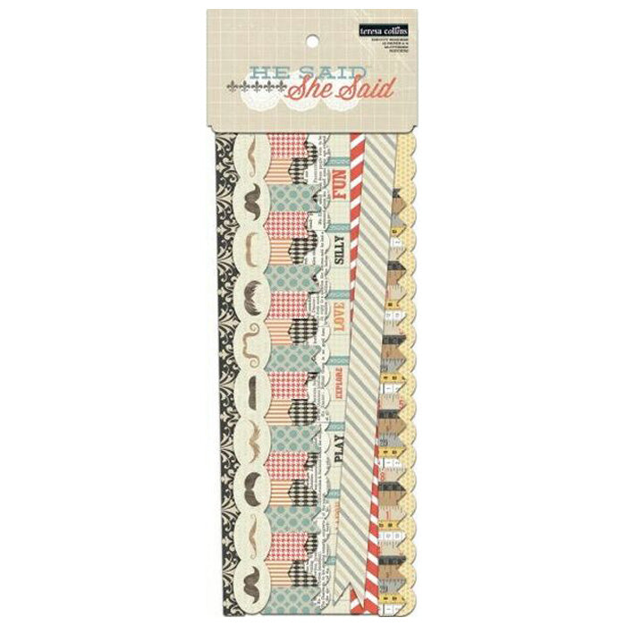 Teresa Collins Designs He Said Border Strips