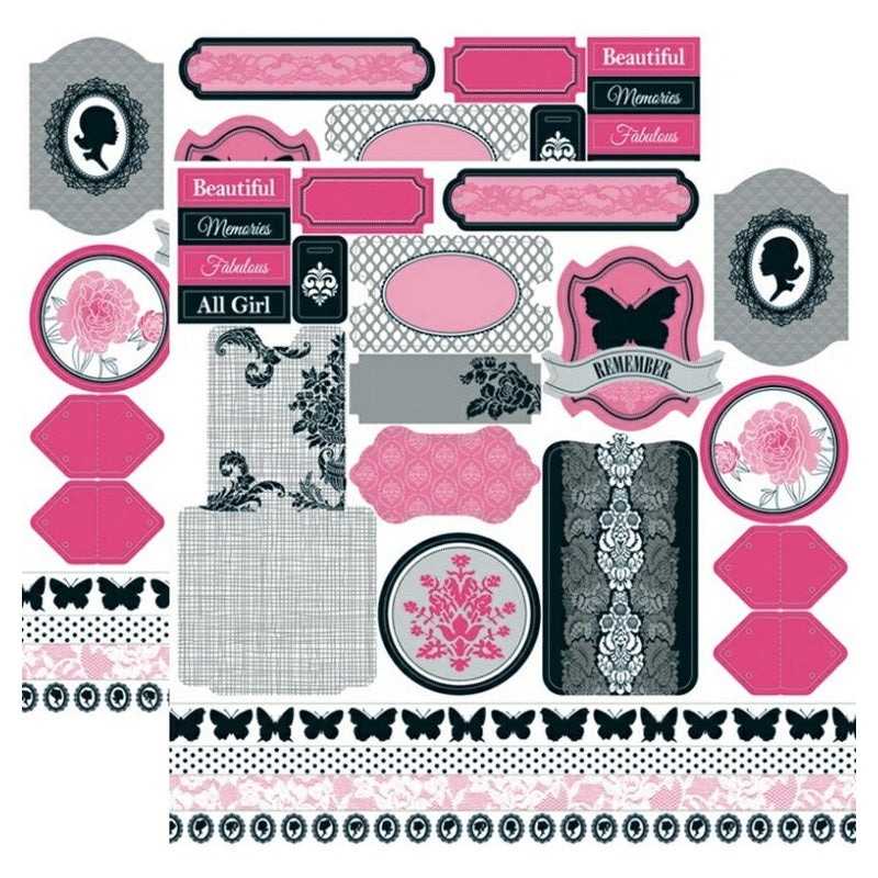 Teresa Collins Designs Posh:die Cuts (25 Sheets)